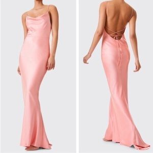 Alice & Olivia Montana Lace Gown